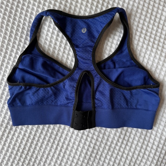 Lululemon Go Steady Bra - Sapphire Blue - Picture 2 of 2